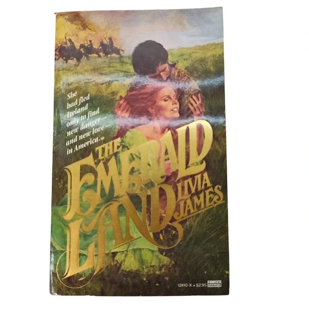 Emerald Land Livia James‎ 1983 Ballantine Vintage Historical Romance PB